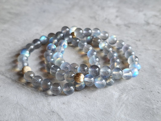 Labradorite Stretchy Bracelet 8MM