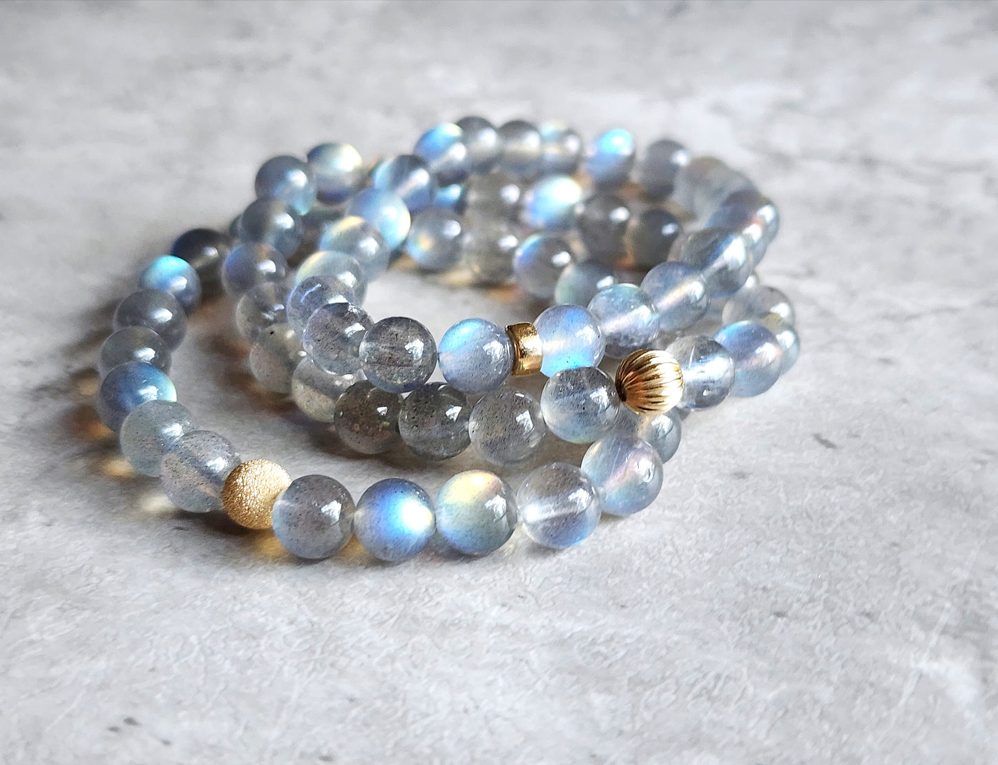 Labradorite Stretchy Bracelet 8MM