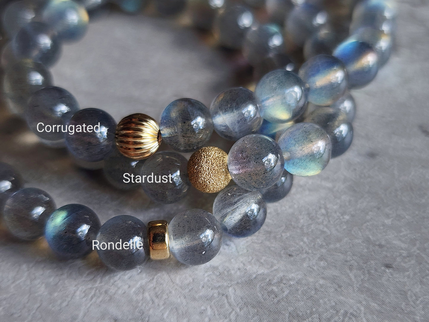 Labradorite Stretchy Bracelet 8MM