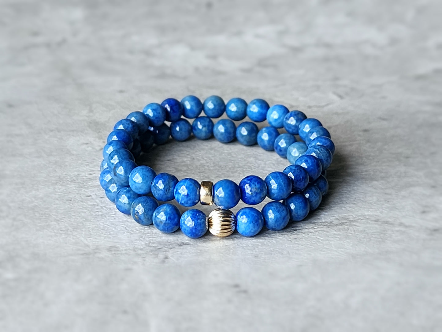 Lapis Lazuli Stretchy Bracelet 5MM