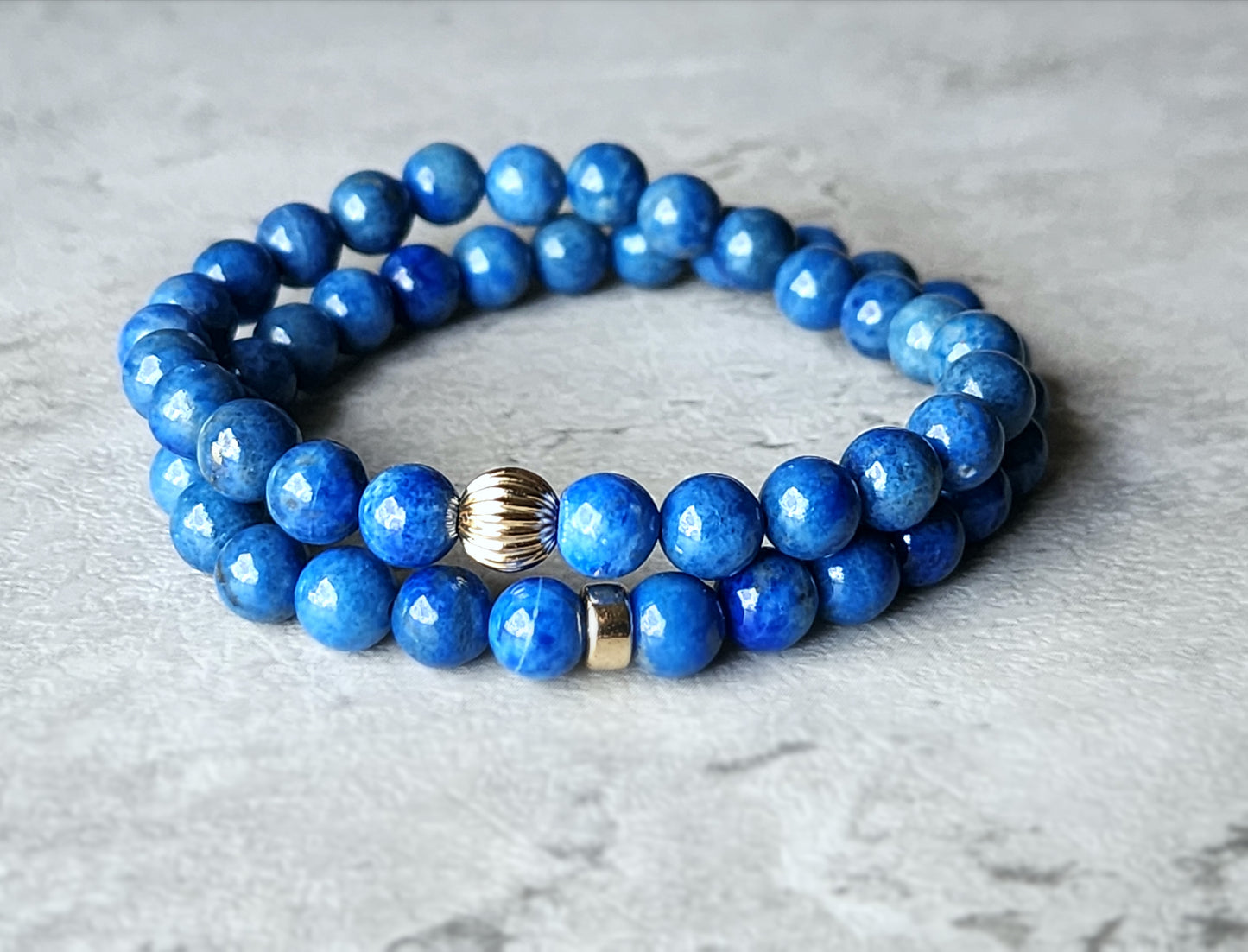 Lapis Lazuli Stretchy Bracelet 5MM