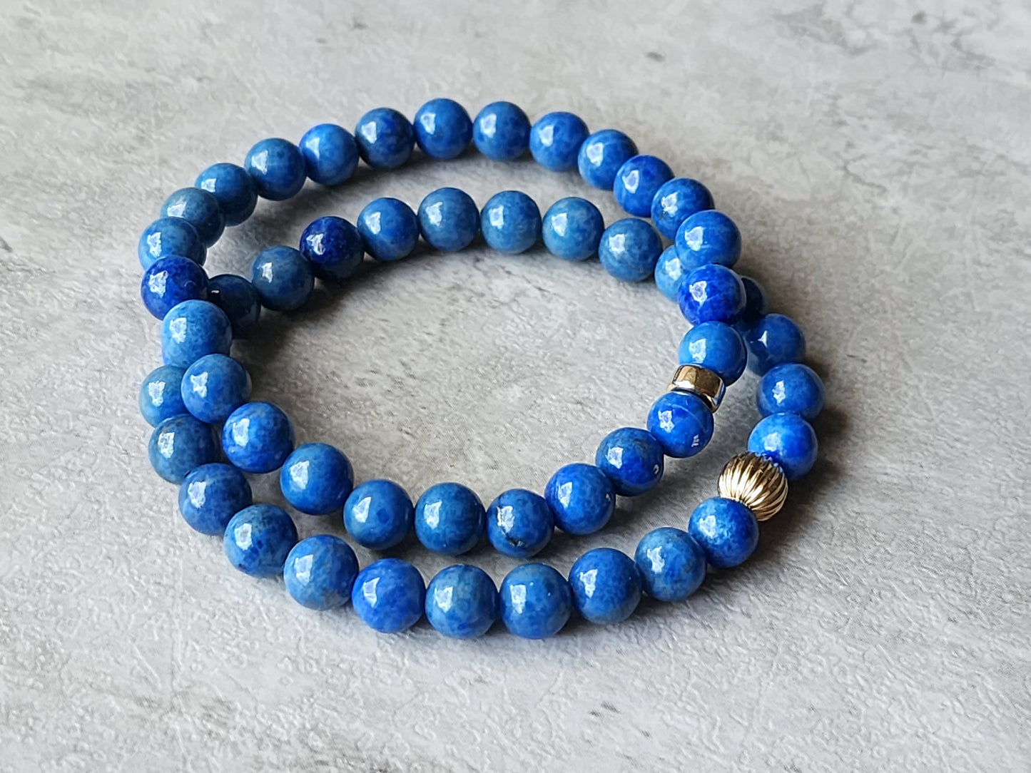 Lapis Lazuli Stretchy Bracelet 5MM