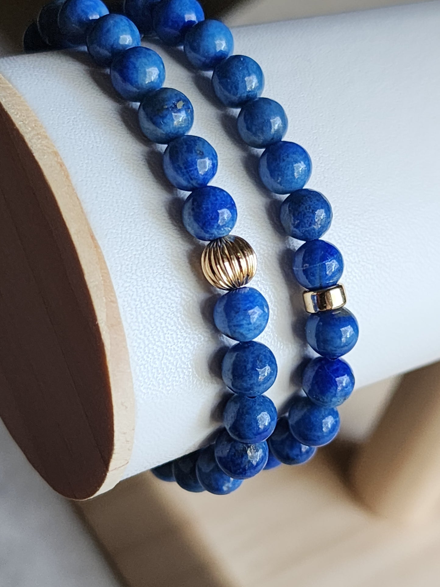 Lapis Lazuli Stretchy Bracelet 5MM