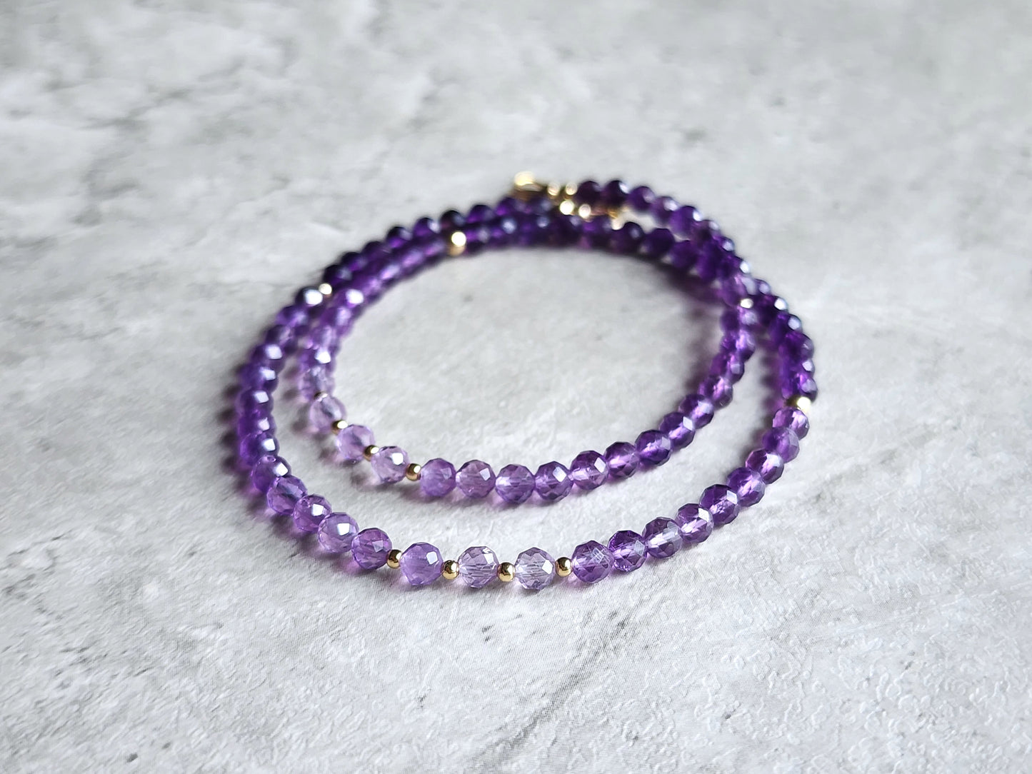 Amethyst Ombre Necklace