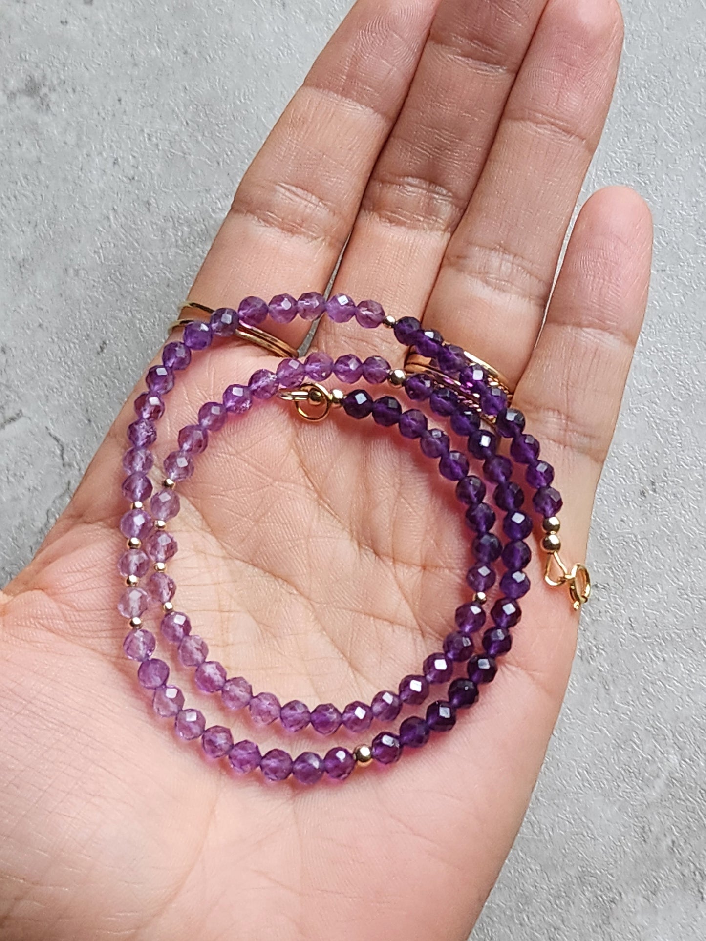 Amethyst Ombre Necklace