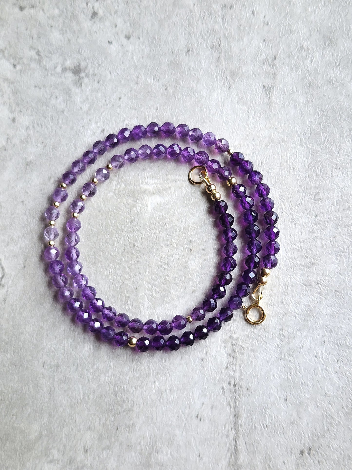 Amethyst Ombre Necklace