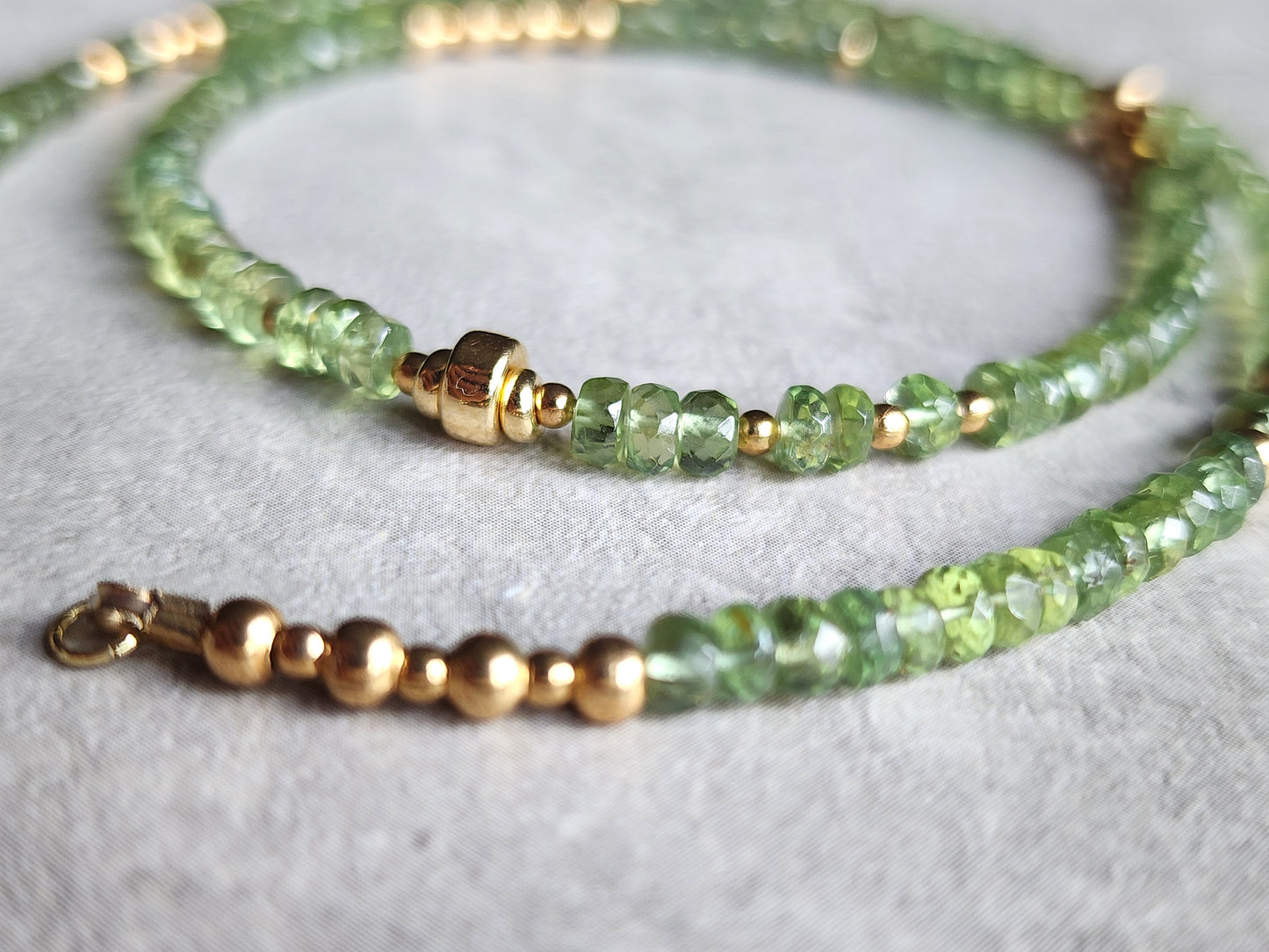 Green Apatite Necklace