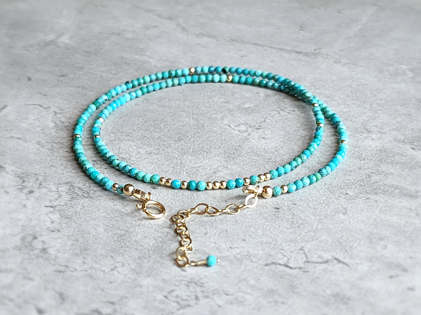 Turquoise Stacking Necklace