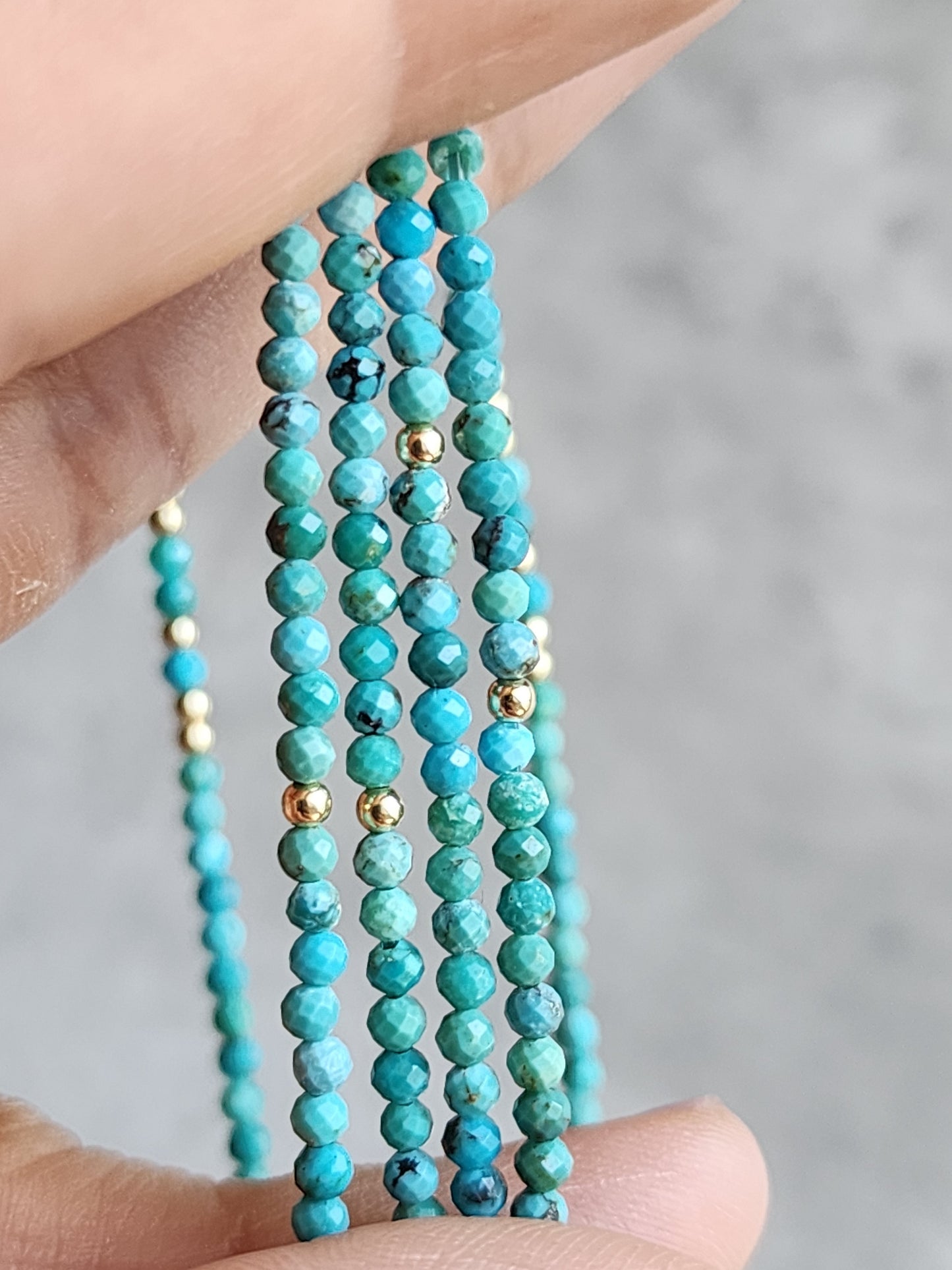 Turquoise Stacking Necklace