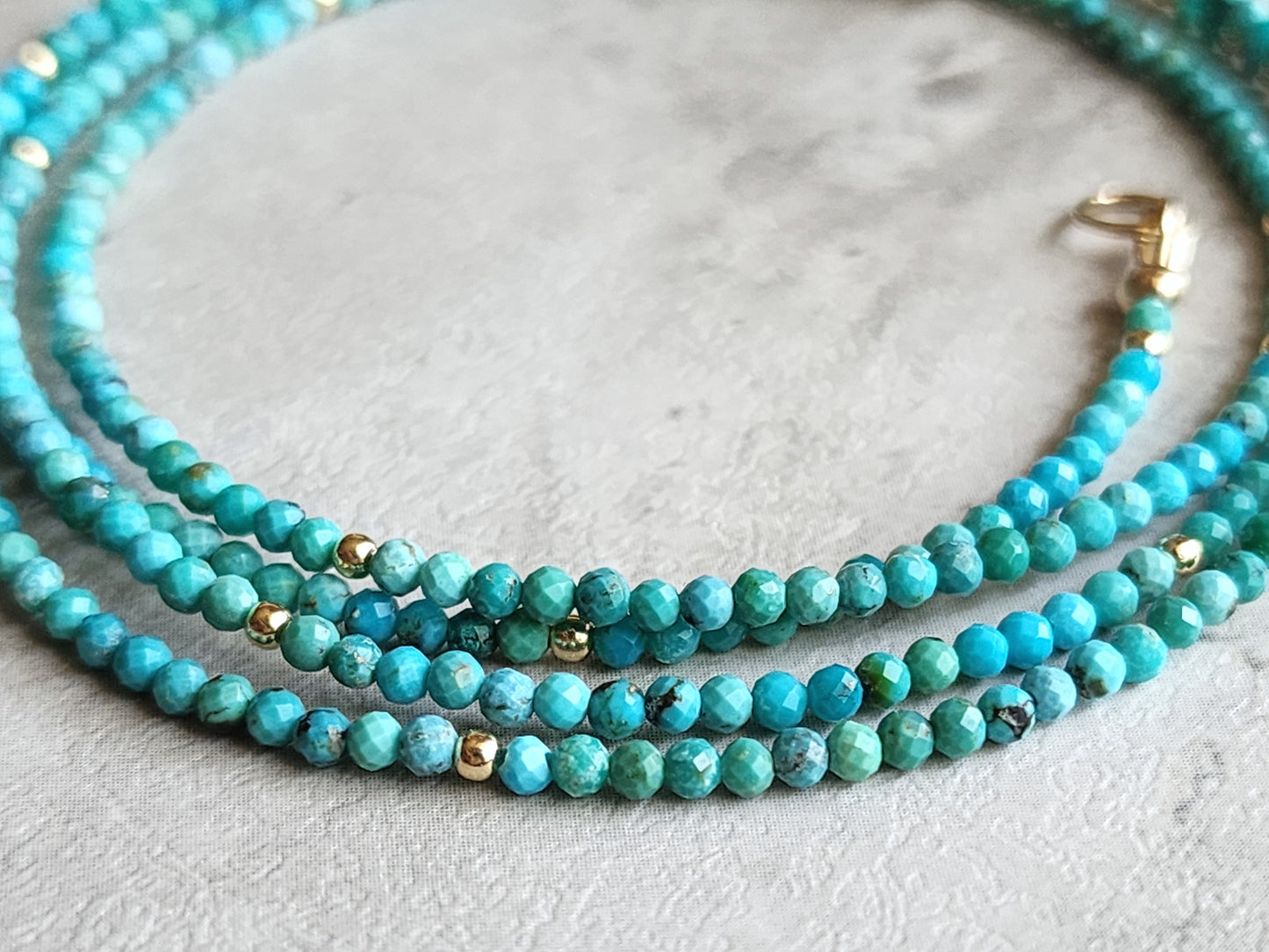 Turquoise Stacking Necklace