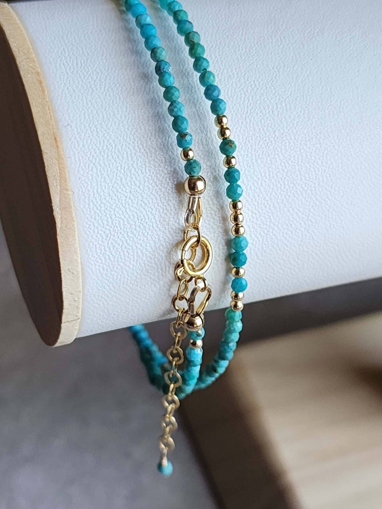 Turquoise Stacking Necklace