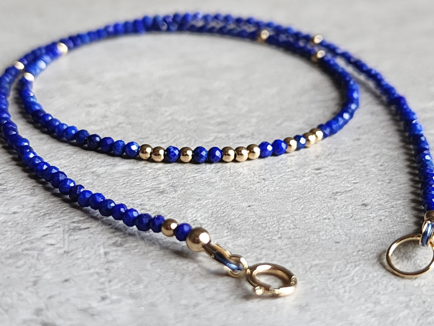 Lapis Lazuli Stacking Necklace