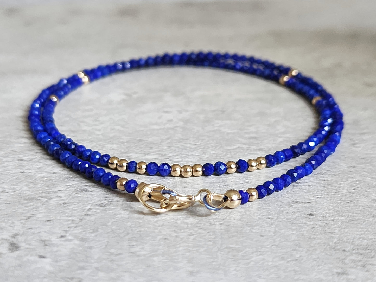 Lapis Lazuli Stacking Necklace