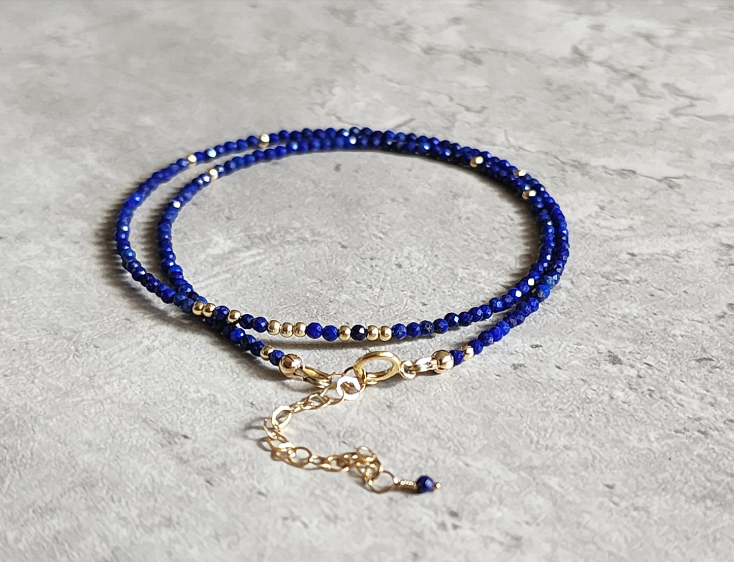 Lapis Lazuli Stacking Necklace