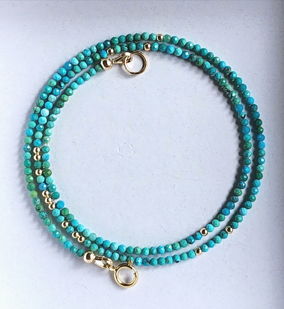 Turquoise Stacking Necklace