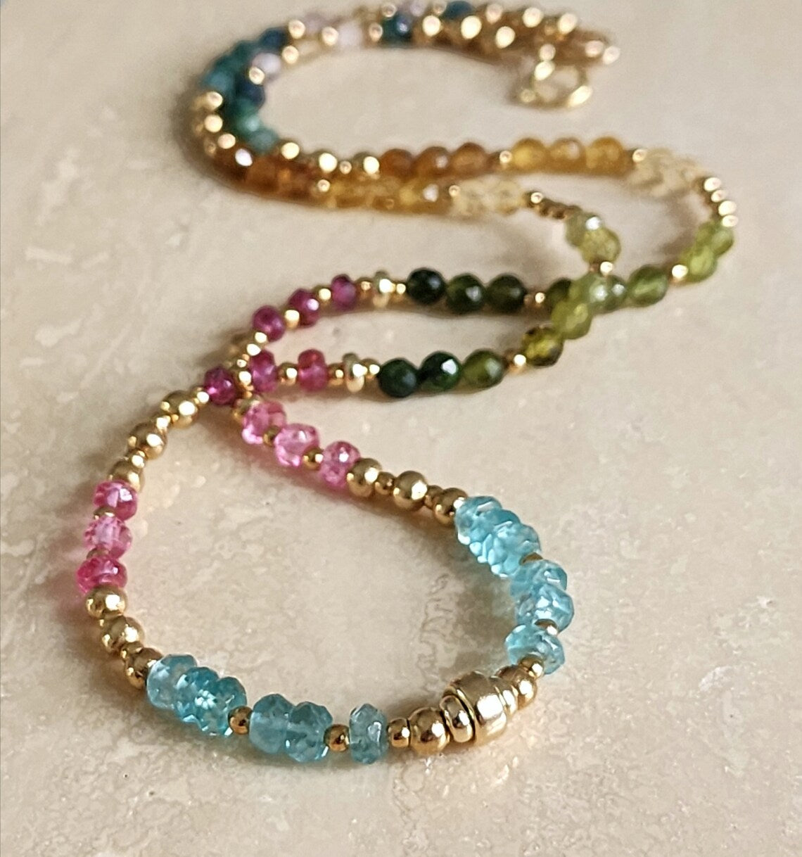 Colourful Tourmaline Necklace