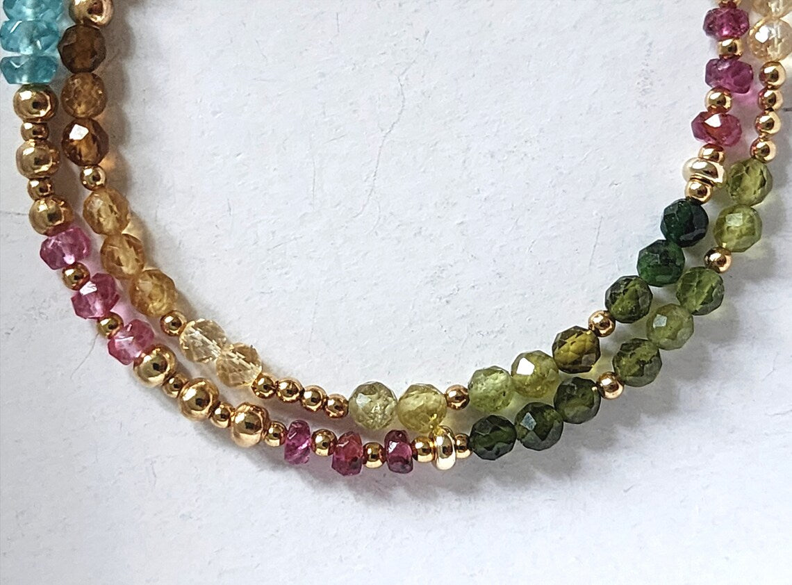 Colourful Tourmaline Necklace