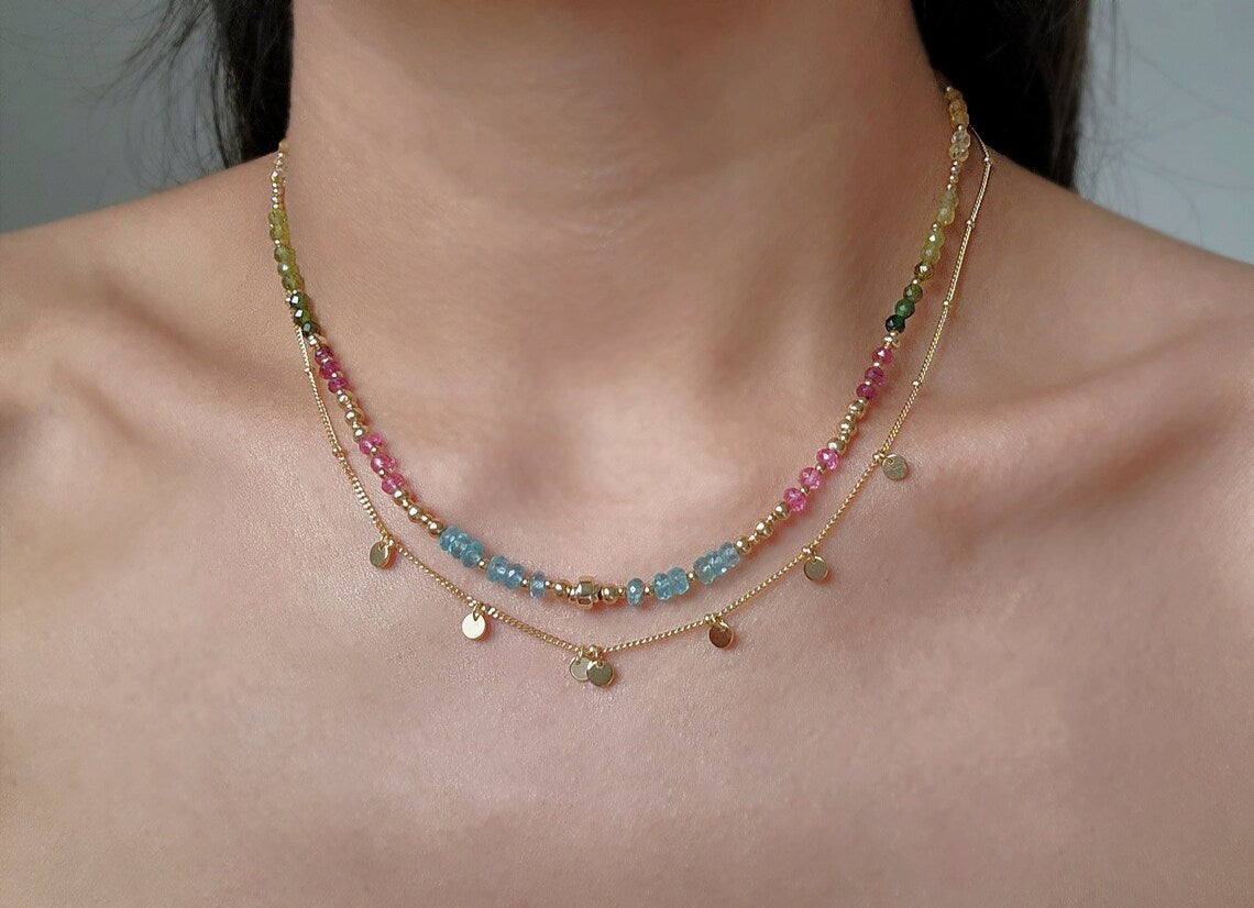 Colourful Tourmaline Necklace