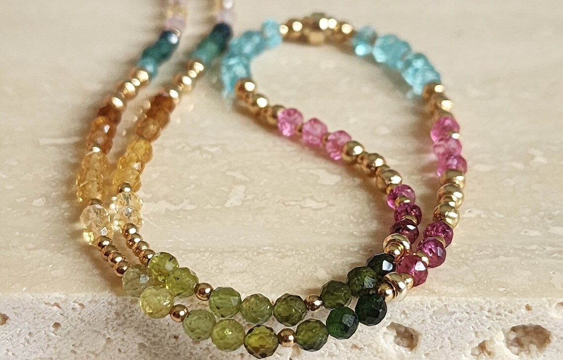 Colourful Tourmaline Necklace