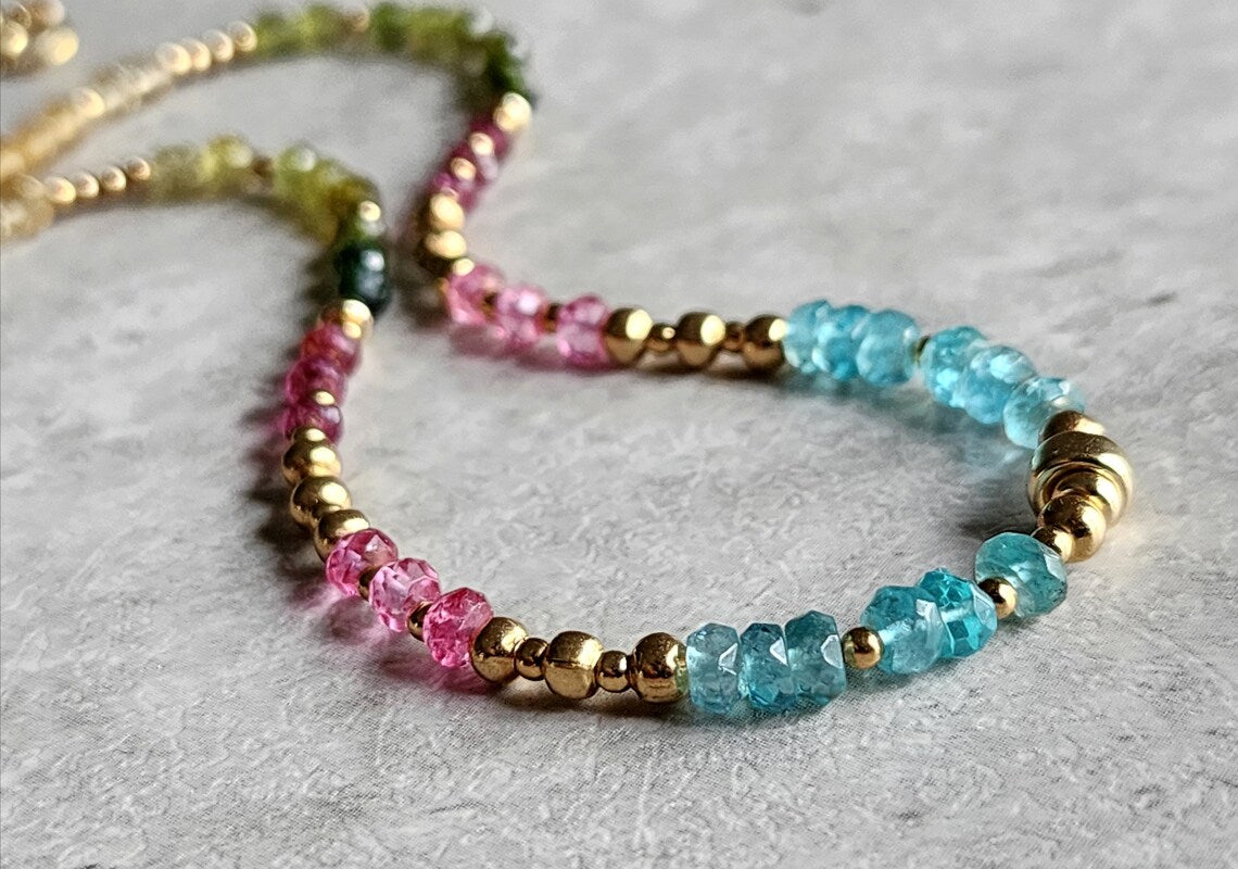 Colourful Tourmaline Necklace