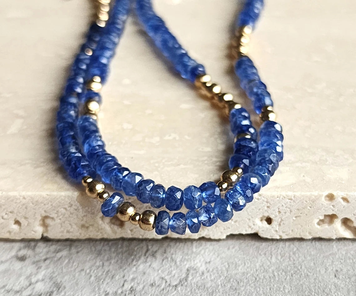 Blue Kyanite Necklace