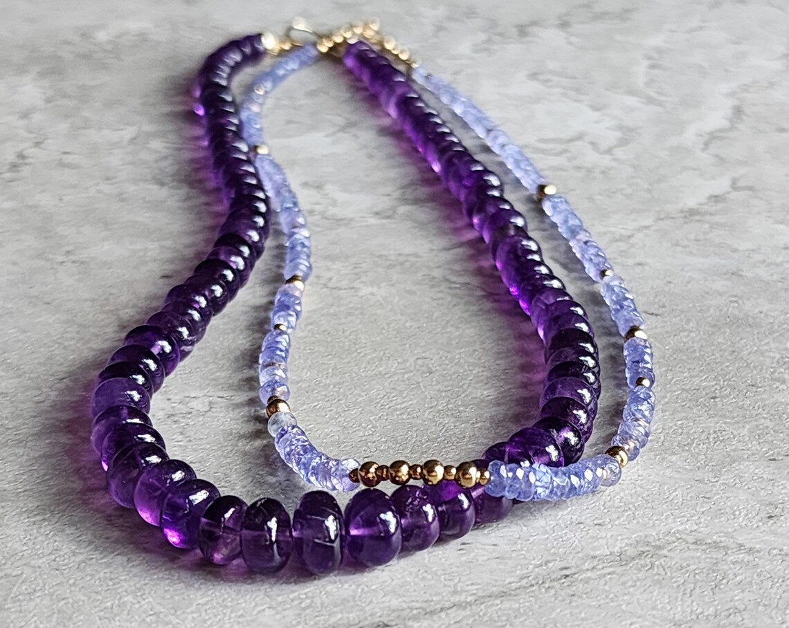 Amethyst Statement Necklace
