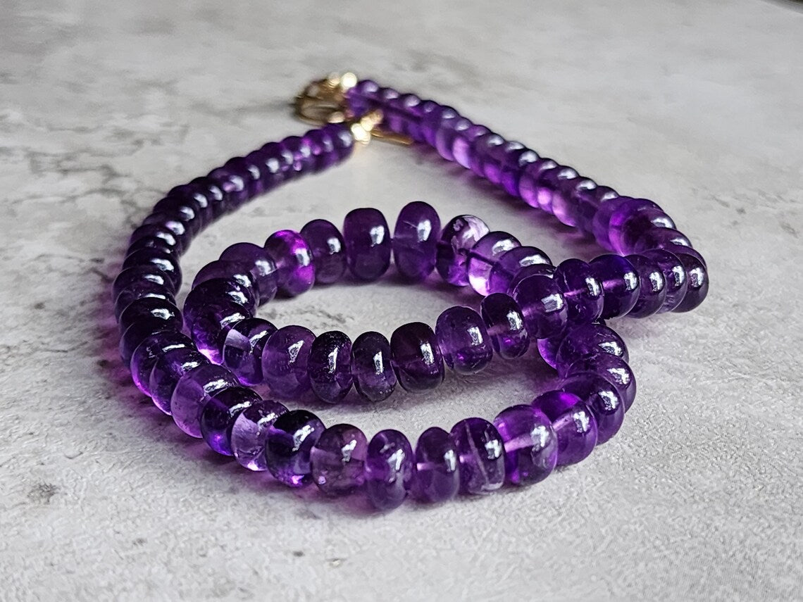 Amethyst Statement Necklace