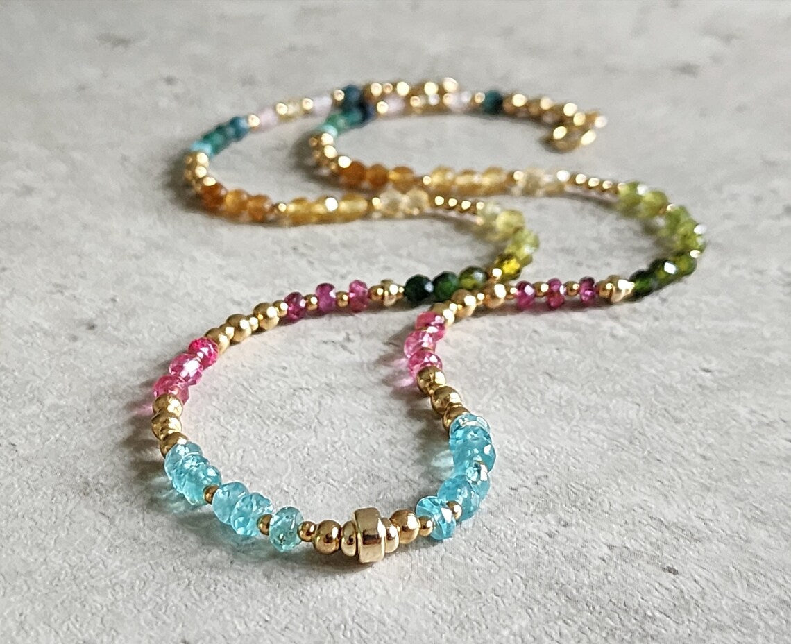 Colourful Tourmaline Necklace