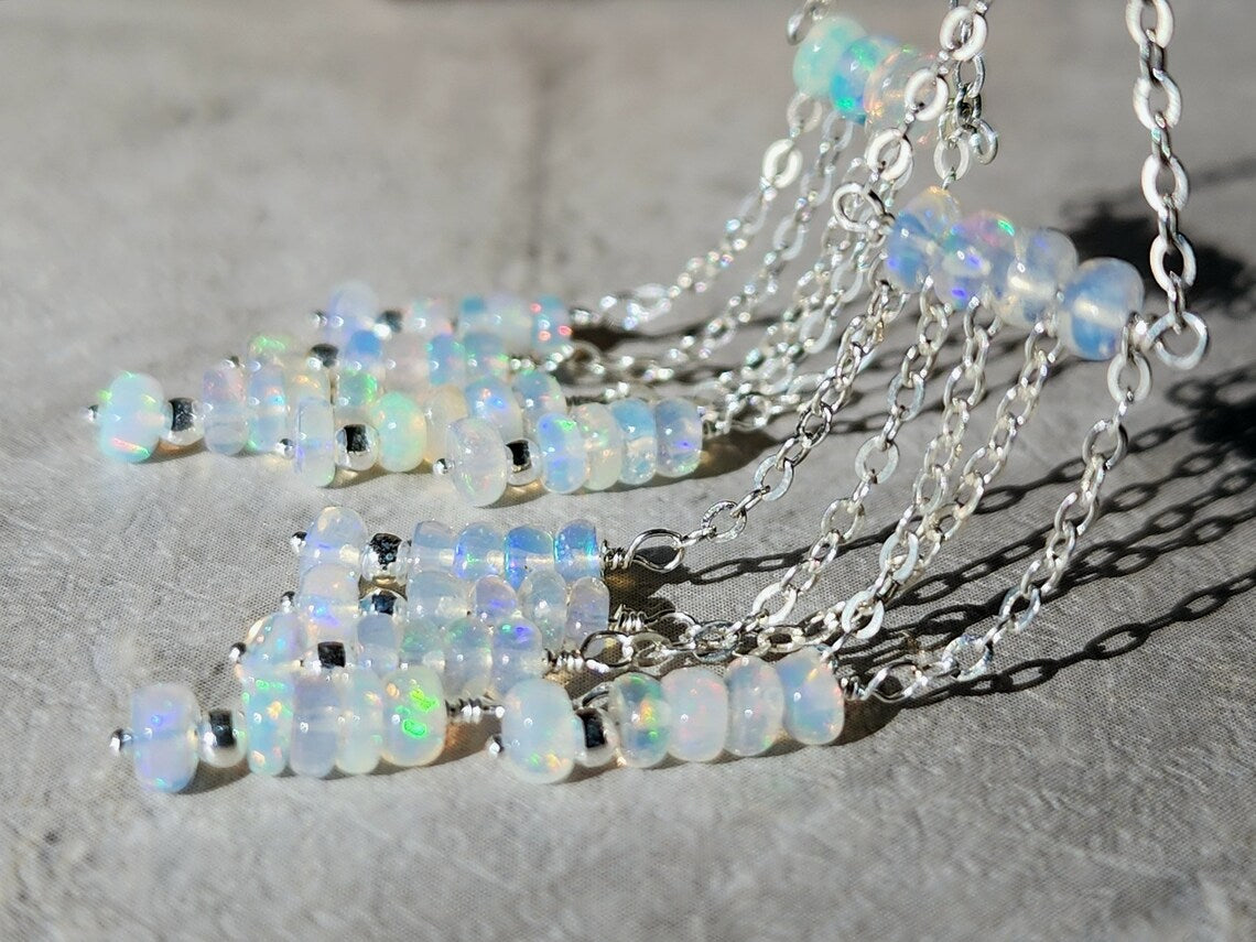 Opal Chandelier Earrings