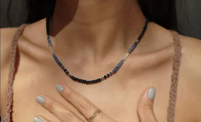 Ombre Sapphire Necklace