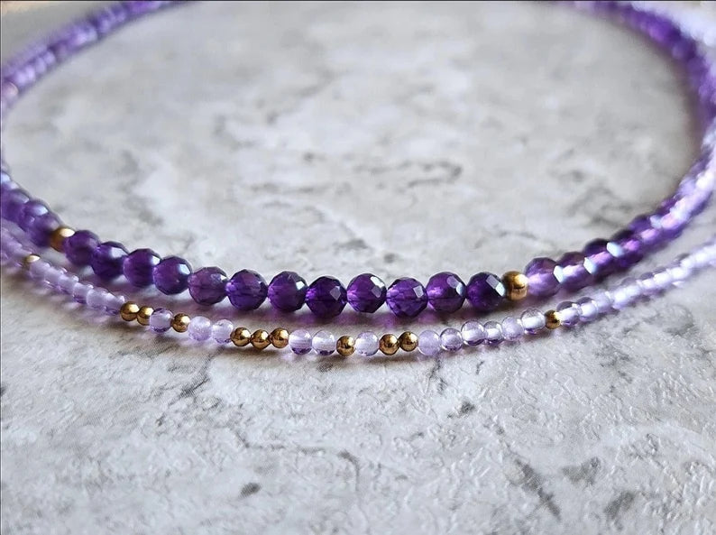 Amethyst Ombre Necklace