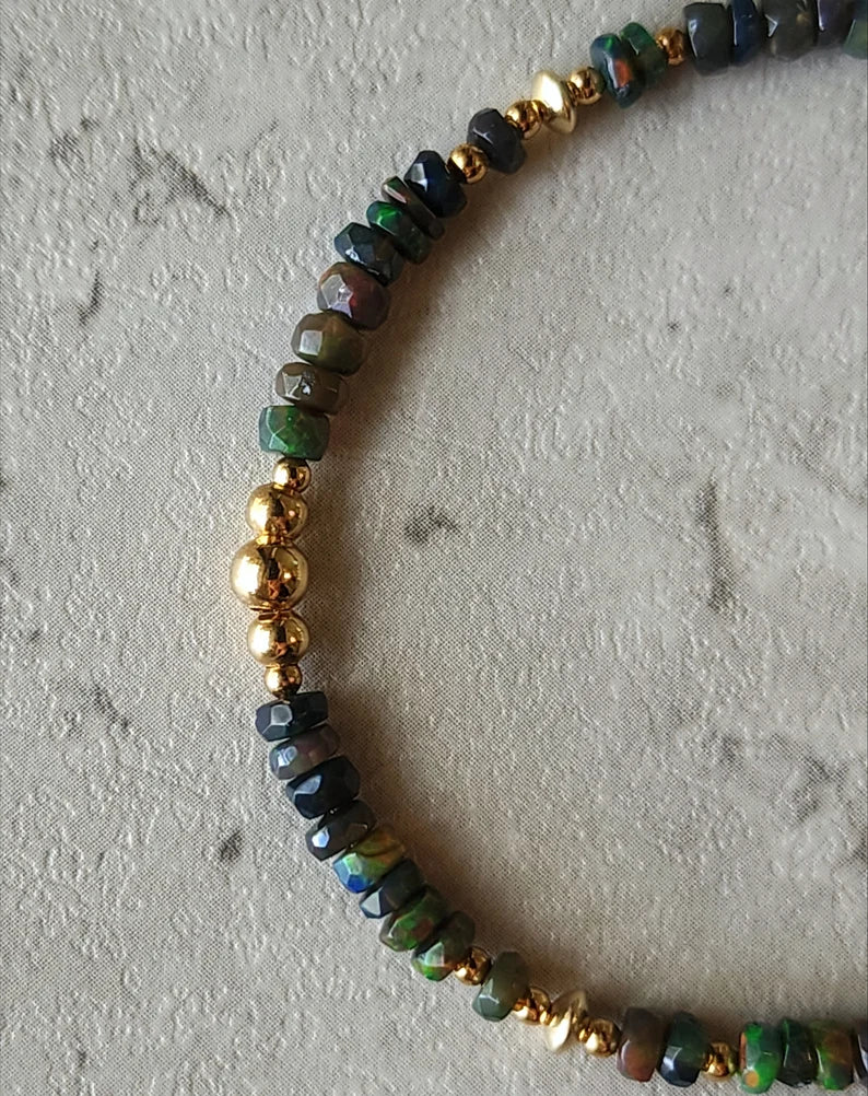 Black Opal Bracelet