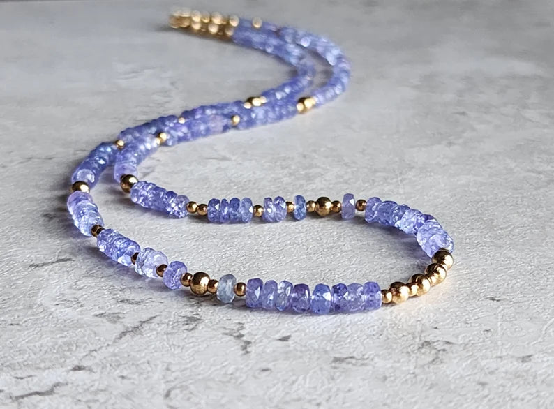 Violet Tanzanite Necklace