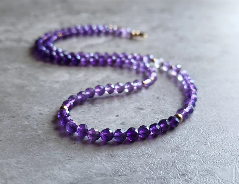 Amethyst Ombre Necklace