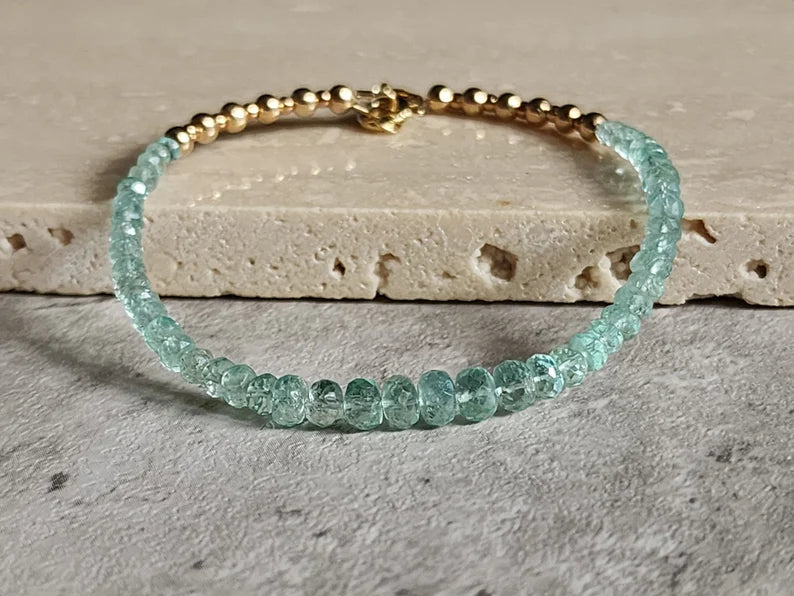 Sage Emerald Bracelet