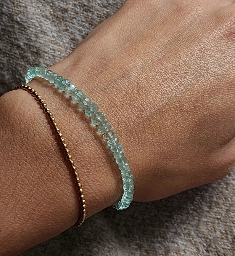 Sage Emerald Bracelet