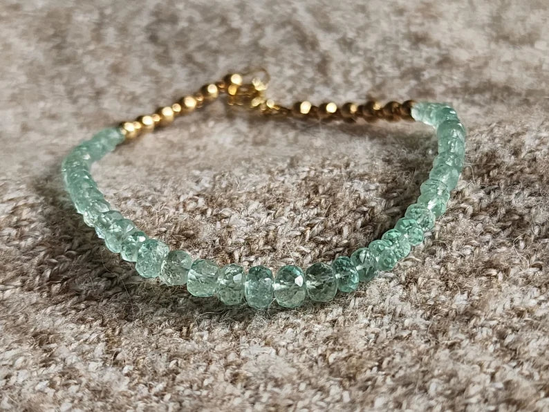 Sage Emerald Bracelet