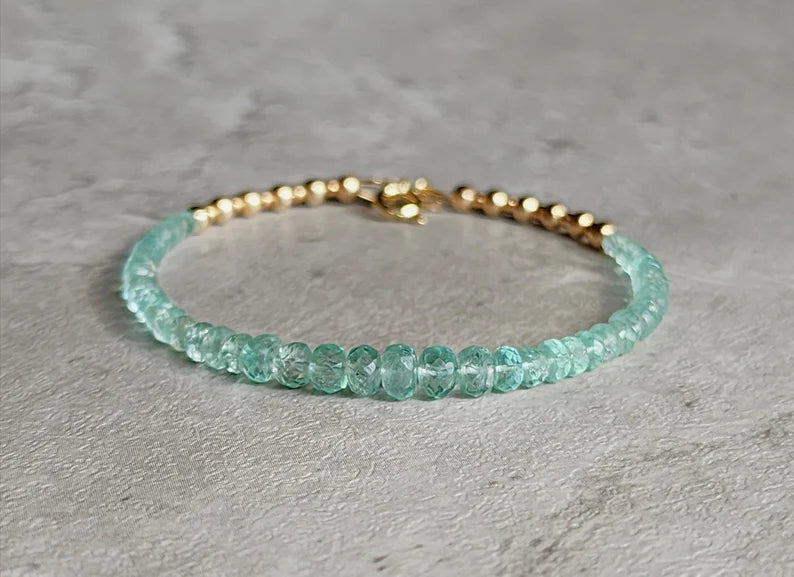 Sage Emerald Bracelet