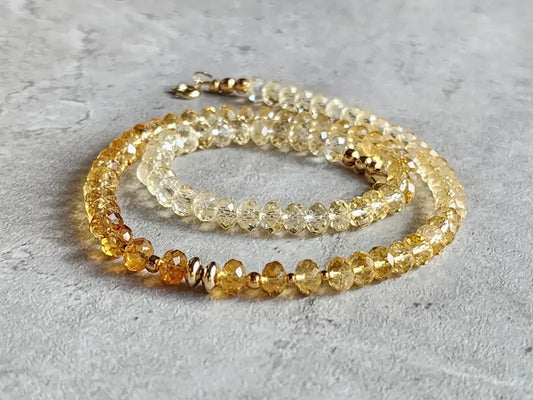 Citrine Statement Necklace